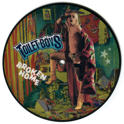 TOILET BOYS "Broken Home" 7" Ep Pic-Disc (Devil Doll)